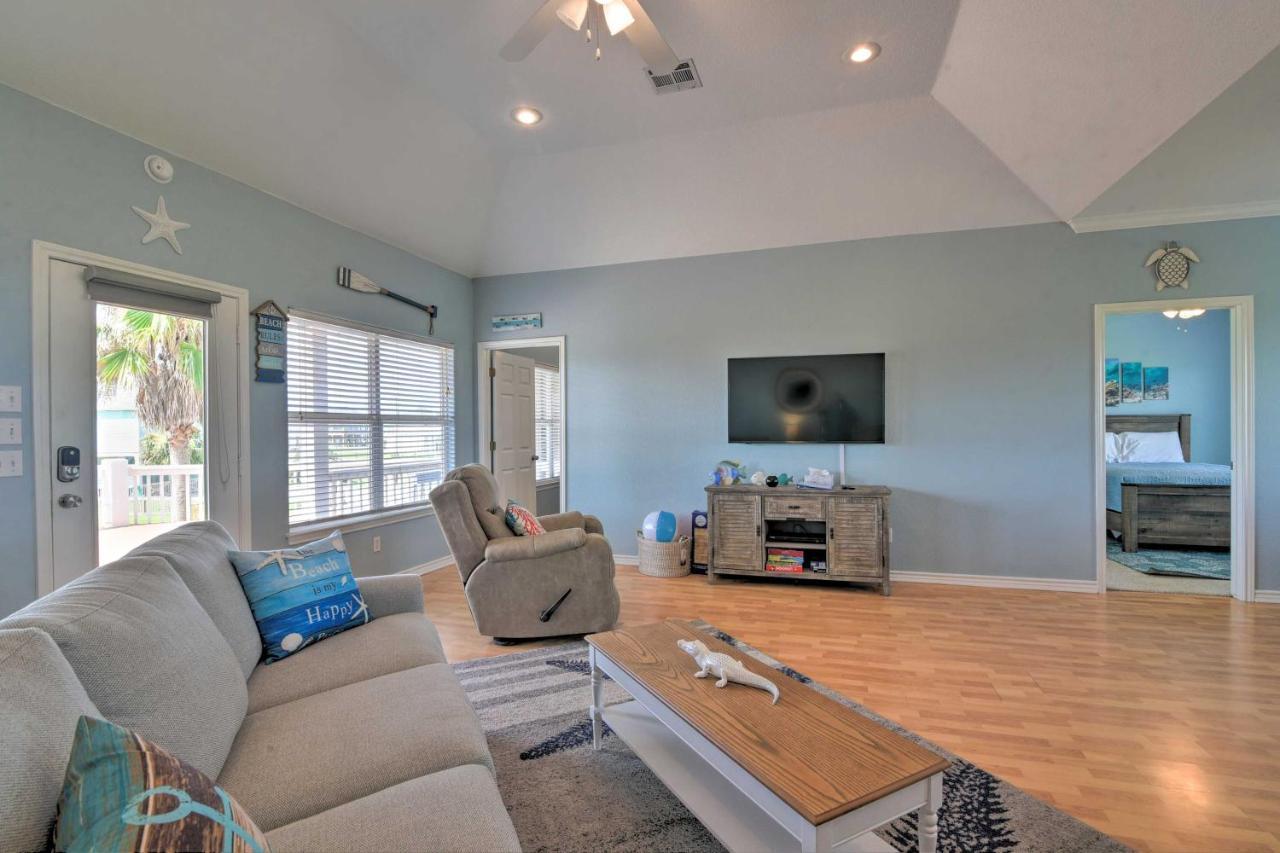Vila Bright Crystal Beach House, Walk To Coast! Bolivar Peninsula Exteriér fotografie