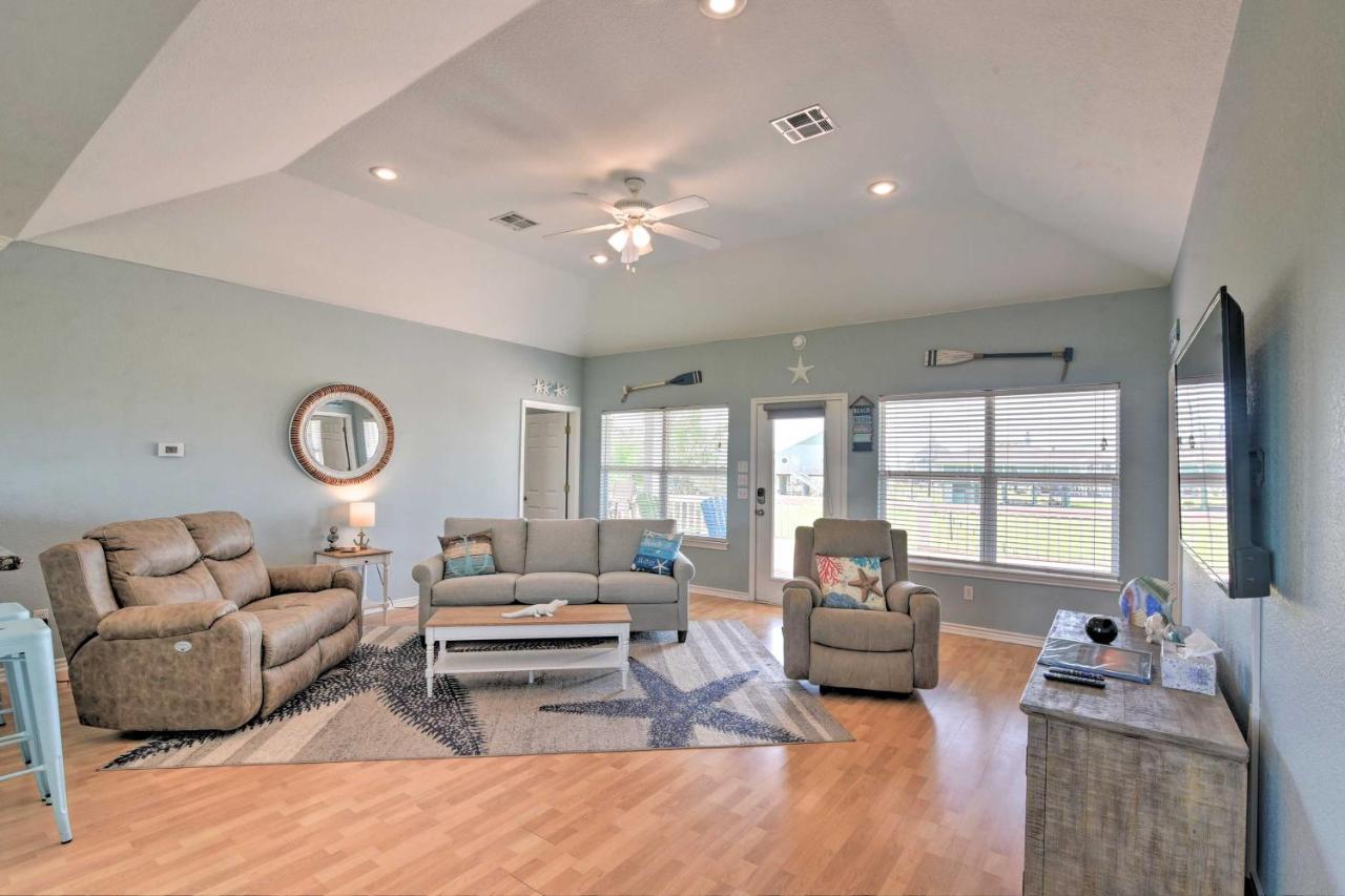 Vila Bright Crystal Beach House, Walk To Coast! Bolivar Peninsula Exteriér fotografie