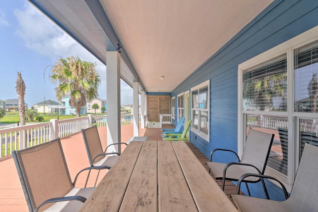 Vila Bright Crystal Beach House, Walk To Coast! Bolivar Peninsula Exteriér fotografie