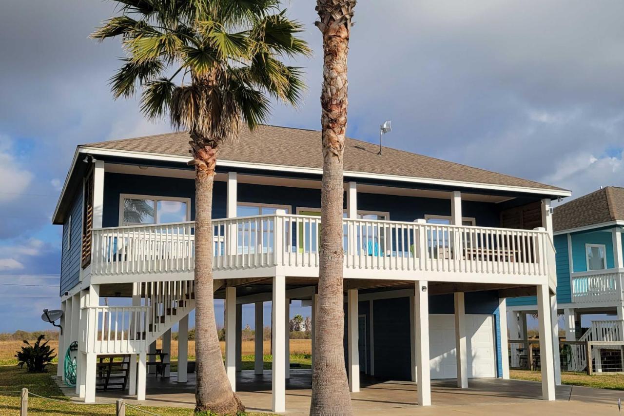 Vila Bright Crystal Beach House, Walk To Coast! Bolivar Peninsula Exteriér fotografie