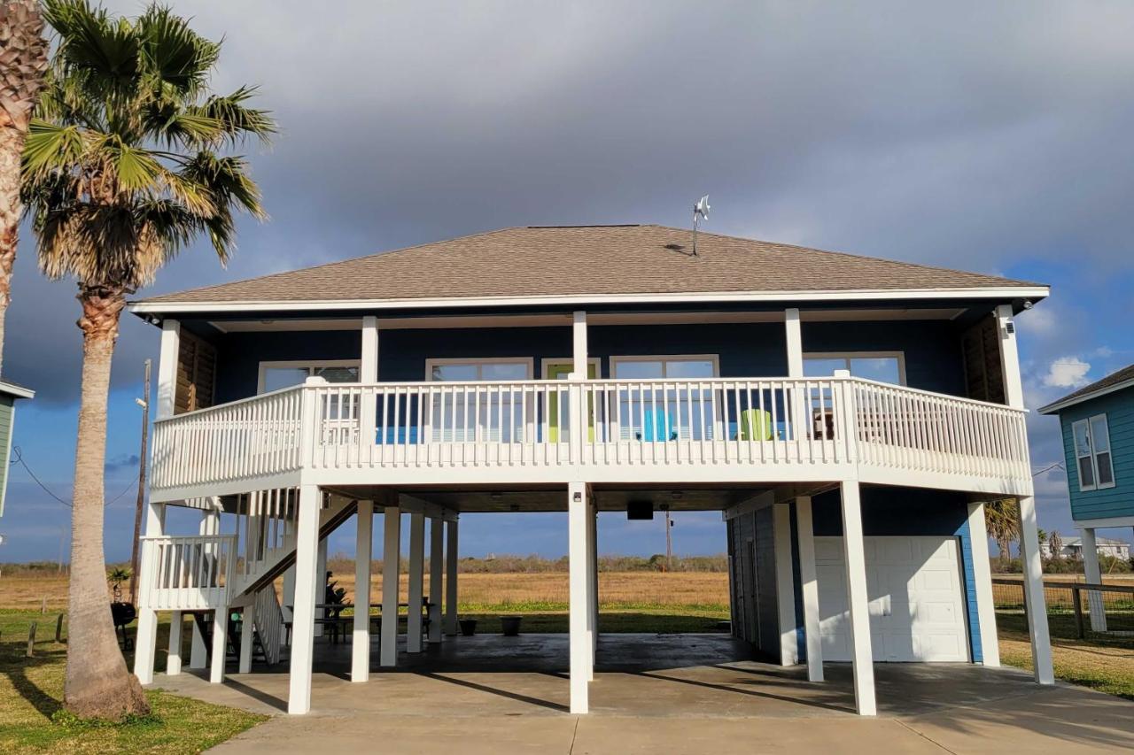 Vila Bright Crystal Beach House, Walk To Coast! Bolivar Peninsula Exteriér fotografie